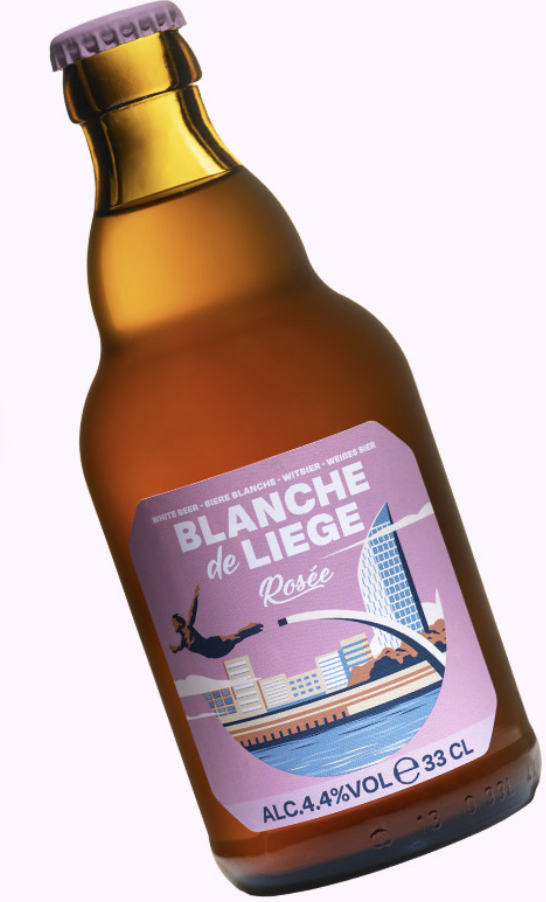 BLANCHE DE LIEGE ROSEE  24X0.33 4.4%