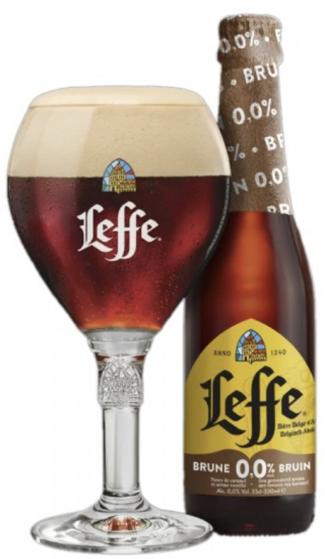 LEFFE BRUNE 0,0%  24X0.33 