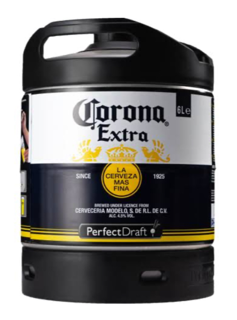 CORONA EXTRA   6 L 4.5%  PERFECT DRAFT