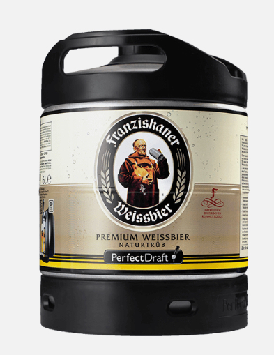 FRANZISKANER WEISSBIER  6 L 5%  PERFECT DRAFT