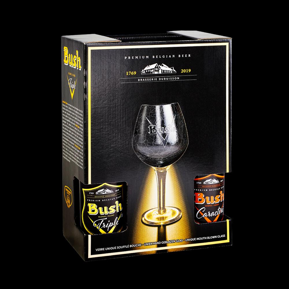 BUSH VALISETTE (4X0.33+VERRE) 11.25%  2 CARACTERE + 2 TRIPLE