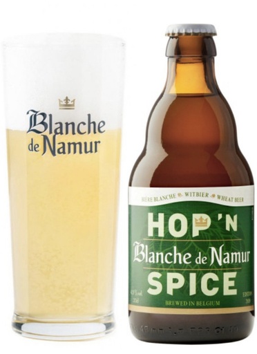 [400102] BLANCHE DE NAMUR HOP'N SPICE  24X0.33 4.5%