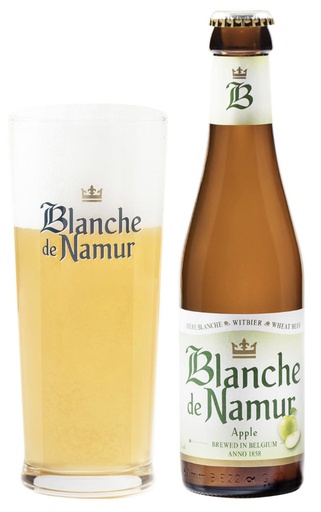 [400103] BLANCHE DE NAMUR POMME  24X0.25 3.1%