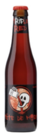 [400740] TETE DE MORT TRIPLE RED  24X0.33 8.2%