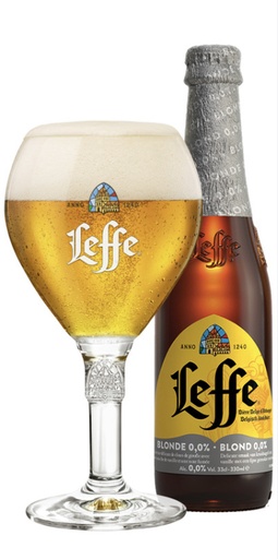[500013] LEFFE BLONDE 0,0%   24X0.33 