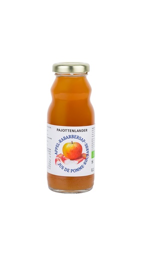 [800144] PAJOTTENLANDER POMME RHUBARBE  24X0.20 BE-BIO-01 CERTISYS