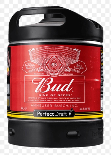 [10362] BUD  6 L 5%  PERFECT DRAFT