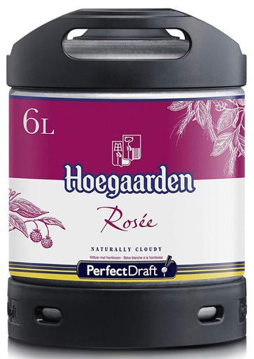 [21935] HOEGAARDEN ROSEE   6 L 3%  PERFECT DRAFT