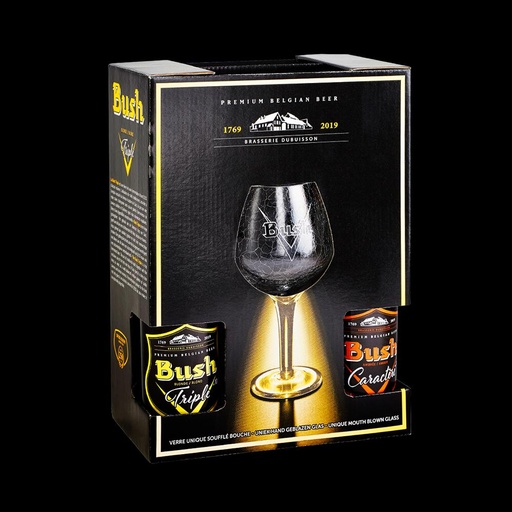 [400870] BUSH VALISETTE (4X0.33+VERRE) 11.25%  2 CARACTERE + 2 TRIPLE